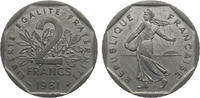 Frankreich 1981 France 2 Francs 1981 KM#942.1 vz 3,00 EUR  + 10,00 EUR frais d'envoi