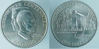 USA Amerika 1$ one Dollar 1990 W West Point Dwight USA 1$ one Dollar 1990 W West Point Dwight David Eisenhower UNC -