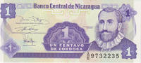 Nicaragua 1 centavo Nicaragua 1 centavo 1991 Pick.167 UNC -