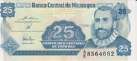 Nicaragua 25 centavos Nicaragua 25 centavos 1991 Pick.170 UNC -
