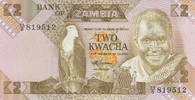 Sambia 2 Kwacha Zambia 2 Kwacha 1980 KM#24c UNC -