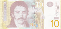 Serbien 10 Dinara 2013 Serbien 10 Dinara 2013 Pick#54b UNC UNC 5,00 EUR  + 10,00 EUR frais d'envoi
