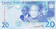 Lesotho 20 Malati Lesotho 20 Malati 2010 Pick#22 UNC -