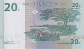 Congo 20 Centimes Congo 20 Centimes 01.11.1997 KM#83a UNC -