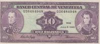 Venezuela 10 Bolivares Venezuela 10 Bolivares 05.06.1995 Pick#61d UNC -