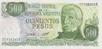 Argentina 500 Pesos Argentina 500 Pesos 1974 Pick#298a UNC -