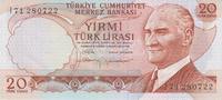 Turkey 20 Lira 1970 Turkey 20 Lira 1970 Pick#187a UNC UNC 5,00 EUR  + 10,00 EUR frais d'envoi