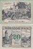 Austria Notgeld 20 Heller des Seebades Zell am See Austria Notgeld 20 Heller 1920 des Seebades Zell am See Schloss Rotenberg -