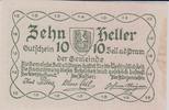 Austria Notgeld 10 Heller Zelladpram Austria Notgeld 10 Heller 1920 Zelladpram -