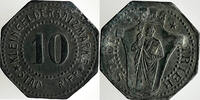 Germany Deutschland Trier 10 Pfennig Germany Deutschland Notgeld 10 Pfennig City Trier VF Funck#549.5c -