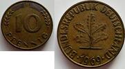 10 pfennig Germany 1969 -