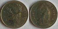 25 cents Canada 1984 -