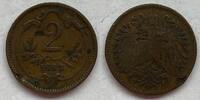 2 heller Austria 1893 -