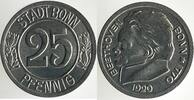Germany Bonn 25 Pfennig Germany 25 Pfennig Bethoven 1920 Stadt Bonn UNC -