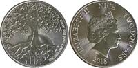 Niue 2 Dollars Niue 2 Dollars 2018 Lebensbaum Enigma TOP ERHALTUNG!!! -