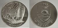 Kiribati 20 Dollars Kiribati 20 Dollars 1992 Olympic Games Segler in Original Münzkapsel TOP ERHALT -