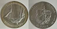 Kuba 10 Pesos Kuba 10 Pesos 1992 Olympic Games Barselona Hochsprung in Original Münzkapsel T -