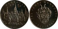 Deutschland Medaille BRD Medaille 1991 Stadtansicht Hannover 750 Jahre Proof -