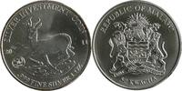 Malawi 50 Kwacha Malawi 50 Kwacha 2011 Springbock TOP ERHALTUNG! In Original Münzkapsel! -