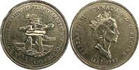 Canada 25 Cents Canada 25 cents 1992 Northwest Territories Elizabeth II UNC KM#212a -