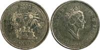 Canada 25 Cents Canada 25 cents 2000 Celebration Elizabeth II UNC KM#383a -