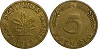 Deutschland 5 Pfennig Germany 5 Pfennig 1949 D XF J#377 -