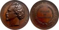 Frankreich Medaille France Bronze Medaille 1848 Armand de Perceval by Jouvenel UNC very Rare!!! -