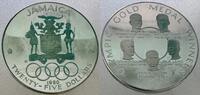 Jamaika 25 Dollars Jamaika 25 Dollars 1980 Goldmedaillengewinner Olympia Moskau Proof KM#88 -