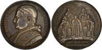 Italien Medaille Italy Vatican Great Medal 1839 Max AN IX Silver Prooflike Bart#E839 Very Rare! -