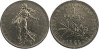 Frankreich 1 Franc France 1 Franc 1968 XF Gad#474 -