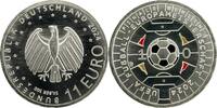 Deutschland 11 Euro BRD 2024 UEFA Fußball EM in Deutschland mit Zertifikat und Original Kapsel -