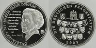 Deutschland 10 Euro 2009 Silber Gedenkmünze 100 Geburtstag BRD Sonderprägung Marion Gräfin Dönhoff Proof mit ertifikat und Original Kapsel -