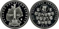 Deutschland Deutschland Gedenkmünze zur 10 Euro 20 Jahre Deutsche Einheit 2010 A in Münzkapsel und Zertifikat -