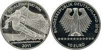 Deutschland Bundesrepublik Deutschland 10 Euro 2011 FIS-Alpine Ski ST mit Zertifikat und Original Kapsel -