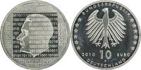 Deutschland Bundesrepublik Deutschland 10 Euro 2010 G Karlsruhe Konrad Zuse UNC mit Original Kapsel -
