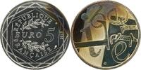 Frankreich 5 Euro France 5 Euro 2013 Liberte Silver UNC Gad#EU645 mit herrlichem Patina! -