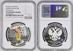 Russia S3R Russland Russia 3 Rubel 2020 The Barkers Cartoons TOP ERHALTUNG! Very Rare! -