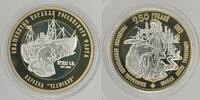 Russland 250 Rubel Russia 250 roubles 2015 Russian Overseas Territories Ship Parohod Cheluskin -