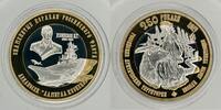Russland 250 Rubel 2015 Russian Antarctic Territories Aircraft carrier Admiral Kuznetsov -