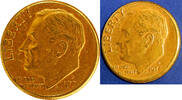 USA Amerika Roosevelt Dime ONE DIME USA Roosevelt Dime ONE DIME 1973 D PROOFLIKE -