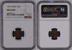 USSR 1/2 KOPEK RUSSIA RUSSLAND USSR 1/2 kopeks kopecks 1927 NGC MS-64 Y#75 RRR -