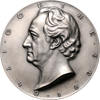 Personen Bronzemedaille, einseitig Johann Wolfgang v. Goethe, a.s. 100. Todestag -
