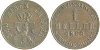 Hessen-Kassel Heller 1864 Friedrich Wilhelm I. 1847-1866 ss-vz 9,00 EUR prix TTC + 12,00 EUR frais d'envoi