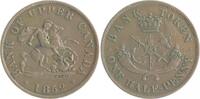 Kanada - Oberkanada Bank-Token 1/2 Penny der Bank of Upper Canada -