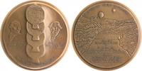 Luftfahrt - Ballon Kupfermedaille a. 200 Jahre Ballonfahrt, Gebr. Mongolfier -