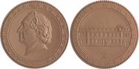 Personen Porzellanmedaille, braun Johann Wolfgang v. Goethe 1749-1832 / Goethes Wohnhaus -