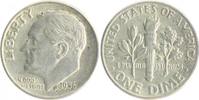 USA 10 Cents = 1 Dime 1956 *197 KM195 Roosevelt Dime. 721.0482.13 VF