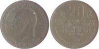 Sachsen-Dresden, Stadt Bronzemedaille Wertmarke über 20 Warenpunkte der Linkerwerke Dresden -