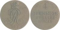 Braunschweig und Lüneburg - Hannover 4 Pfennig 1827 C Georg IV. 1820-183... 40,00 EUR prix TTC + 12,00 EUR frais d'envoi
