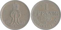 Braunschweig und Lüneburg - Hannover 1 Pfennig Georg V. 1851-1866 -
